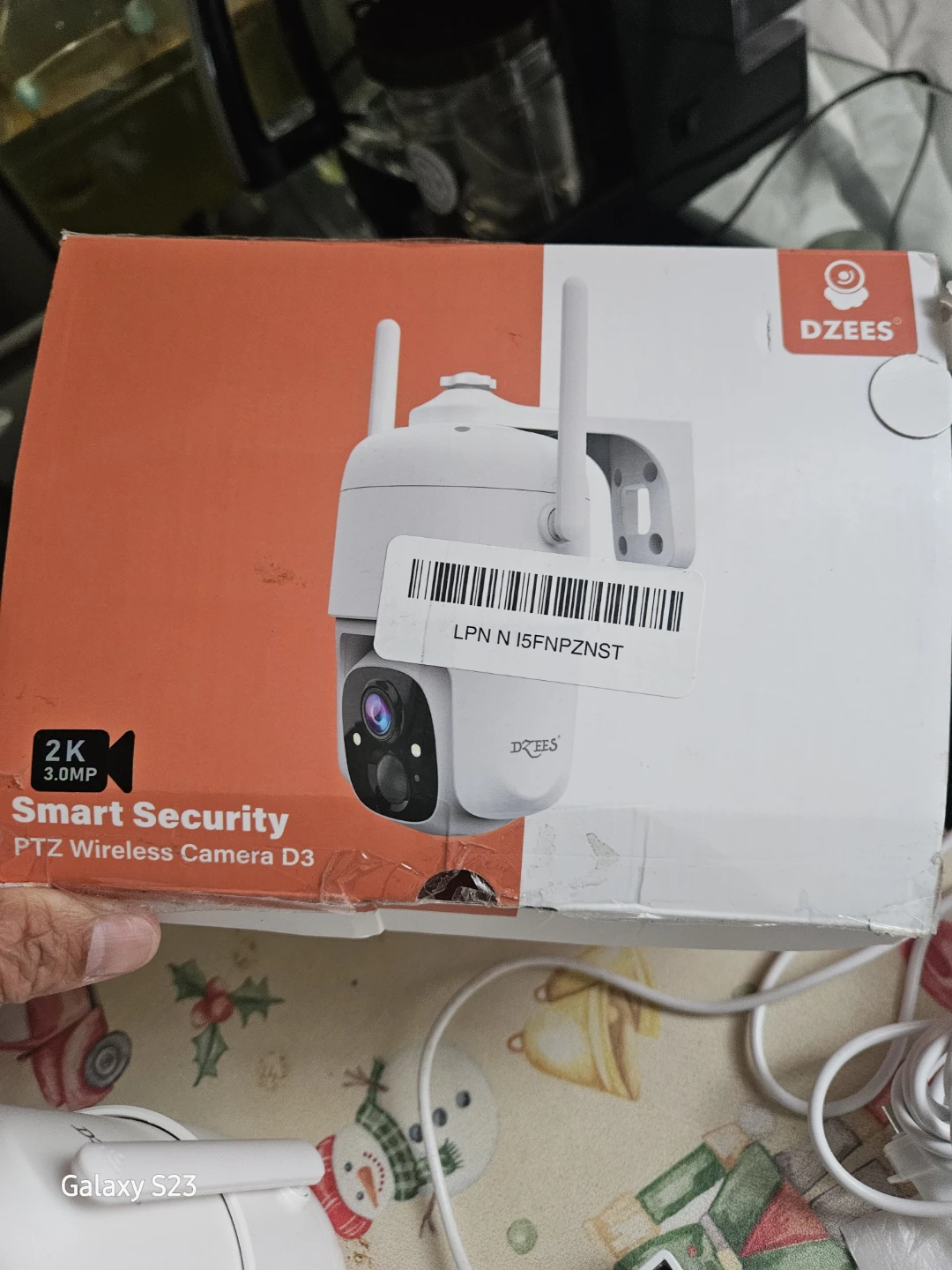 DZEES Smart Security PTZ Wireless Camera D3 - photo 2