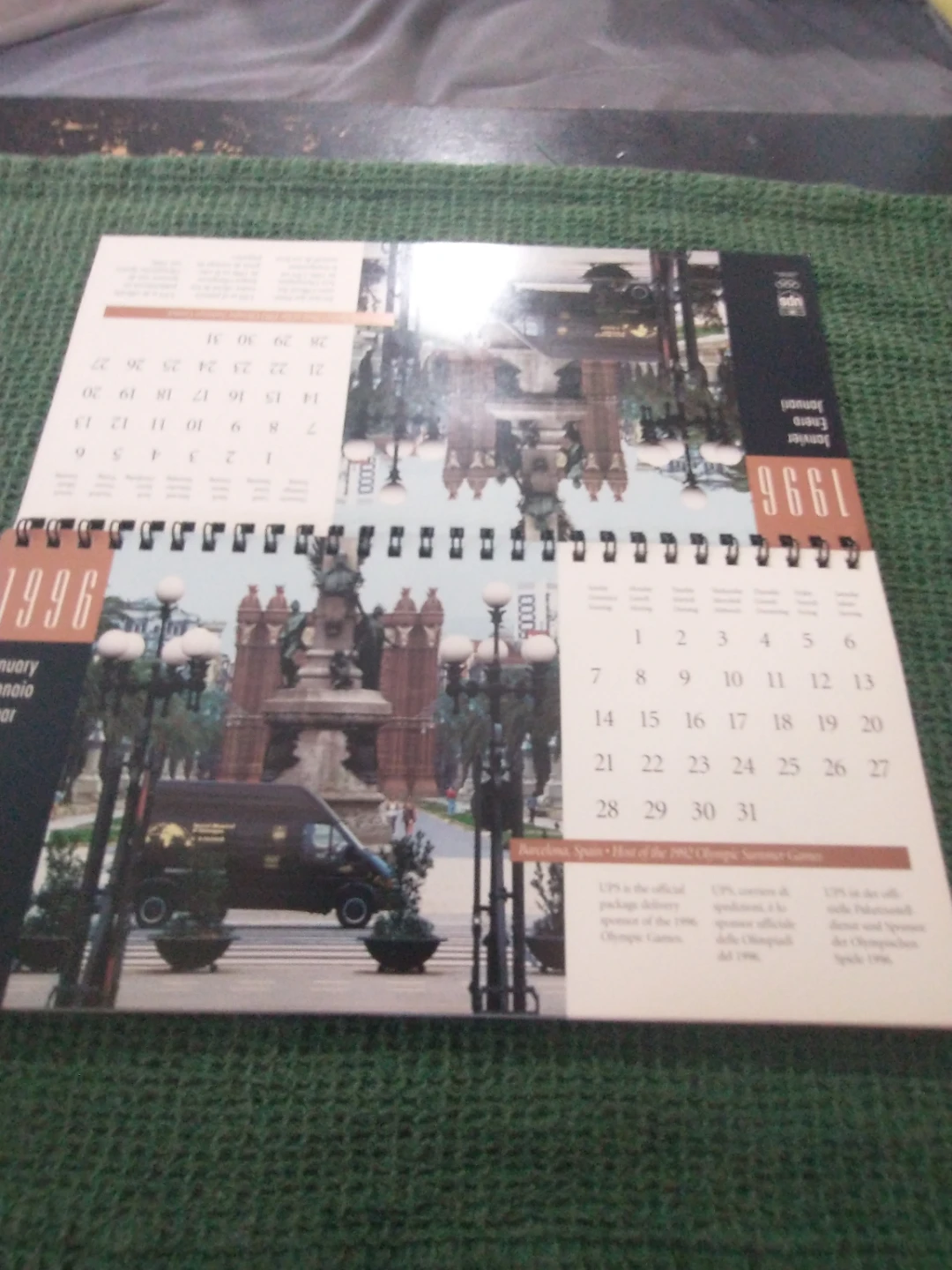 Kodak Let The Memories Begin 1992 Olympics hardcover planner - photo 2
