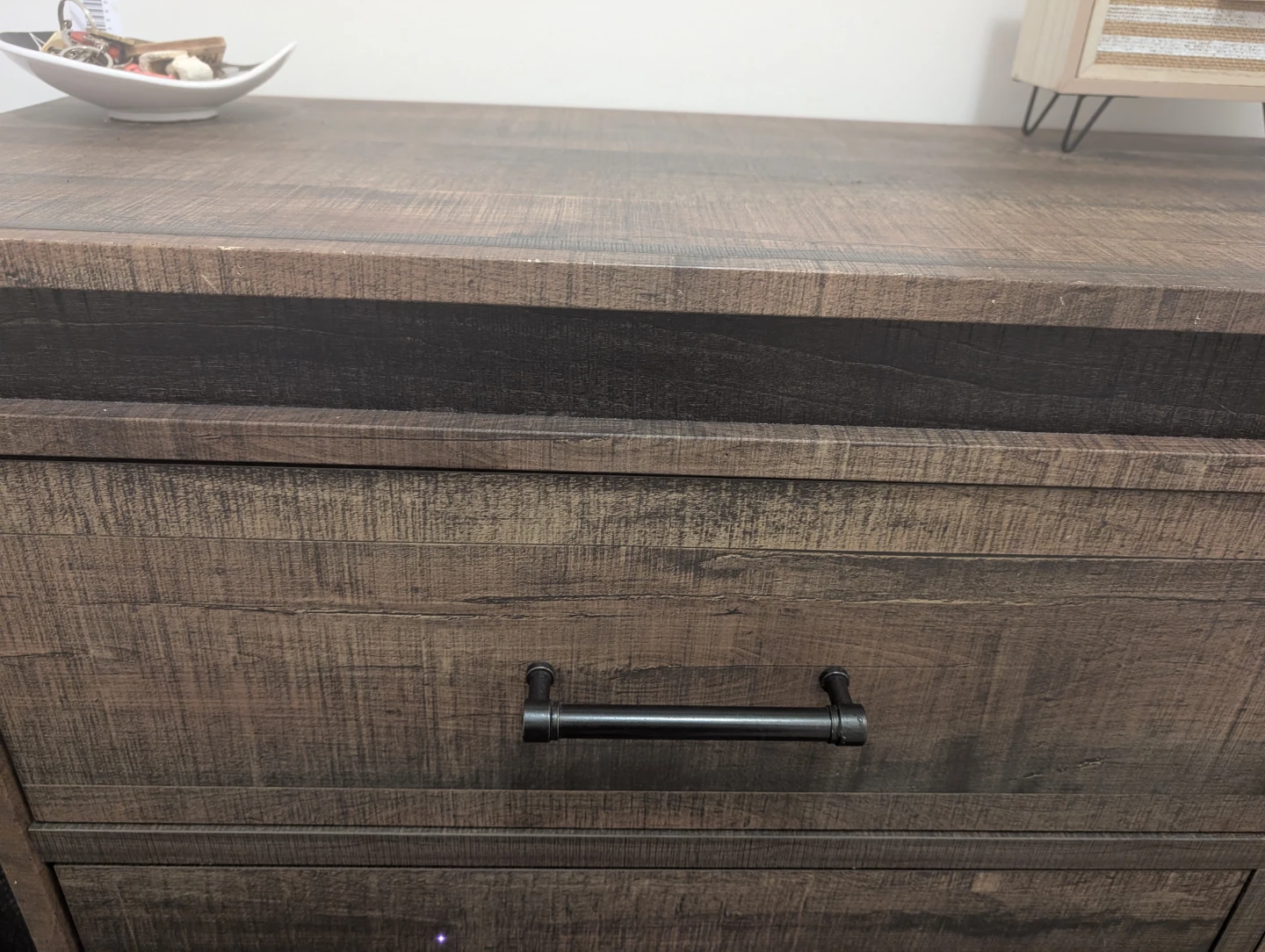 Brown Wood Dresser - photo 4
