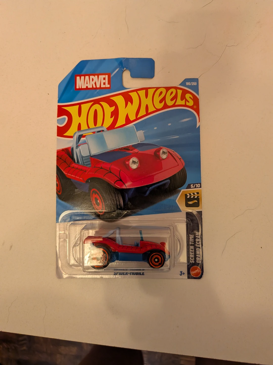 Hot Wheels Marvel Spider-Mobile Die-Cast Car - photo 3