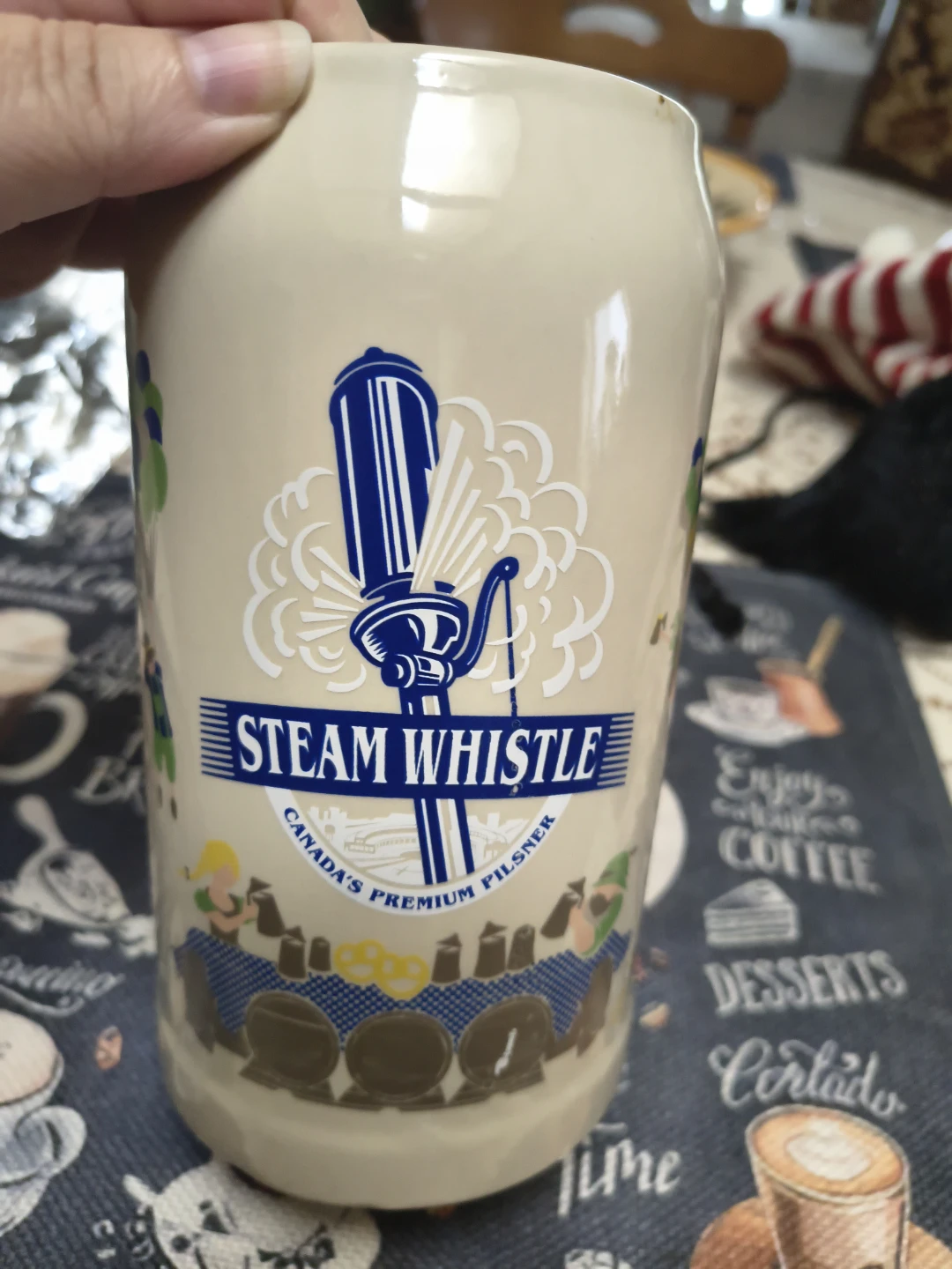 Steam Whistle Canada's Premium Pilsner Beer Stein Mug - photo 2