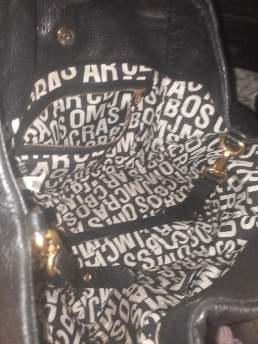 Marc by Marc Jacobs Black Leather Tote Bag - photo 3