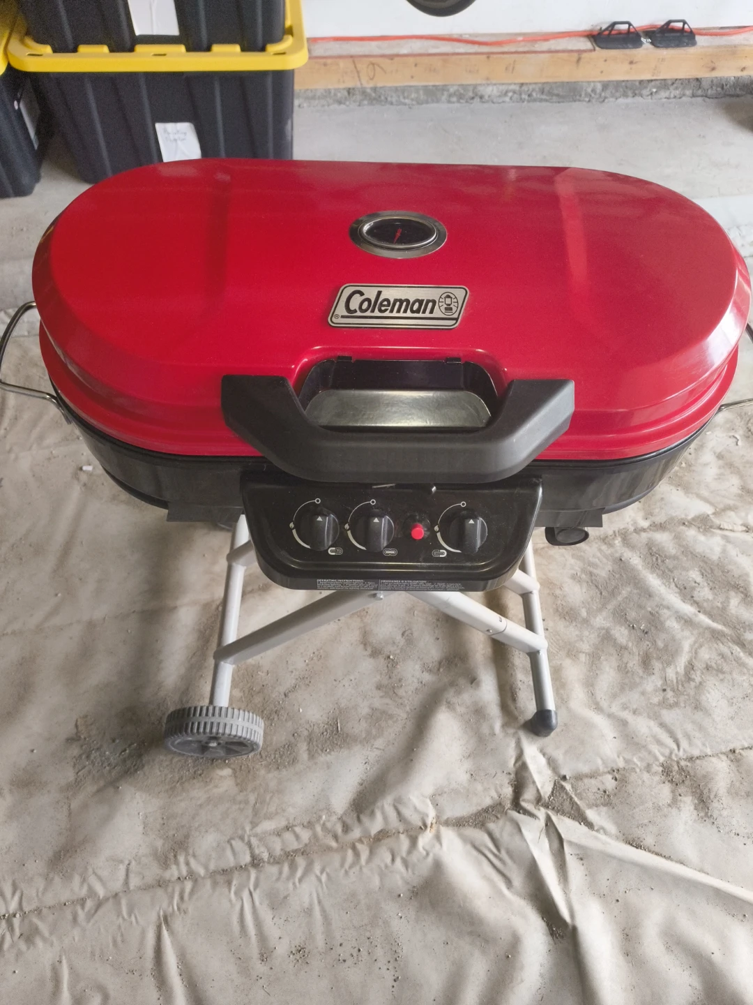 Coleman Portable Propane Grill - Red