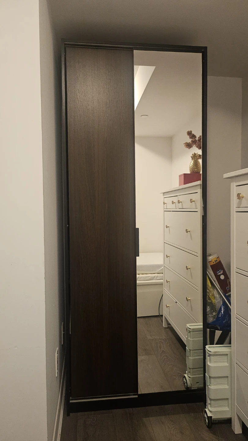 IKEA MORVIK Sliding Door Wardrobe with Mirror