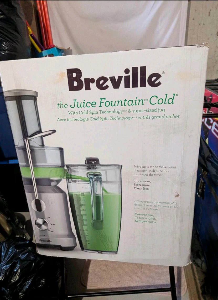 Get a premium $400 Breville juicer for a fraction of the cost!