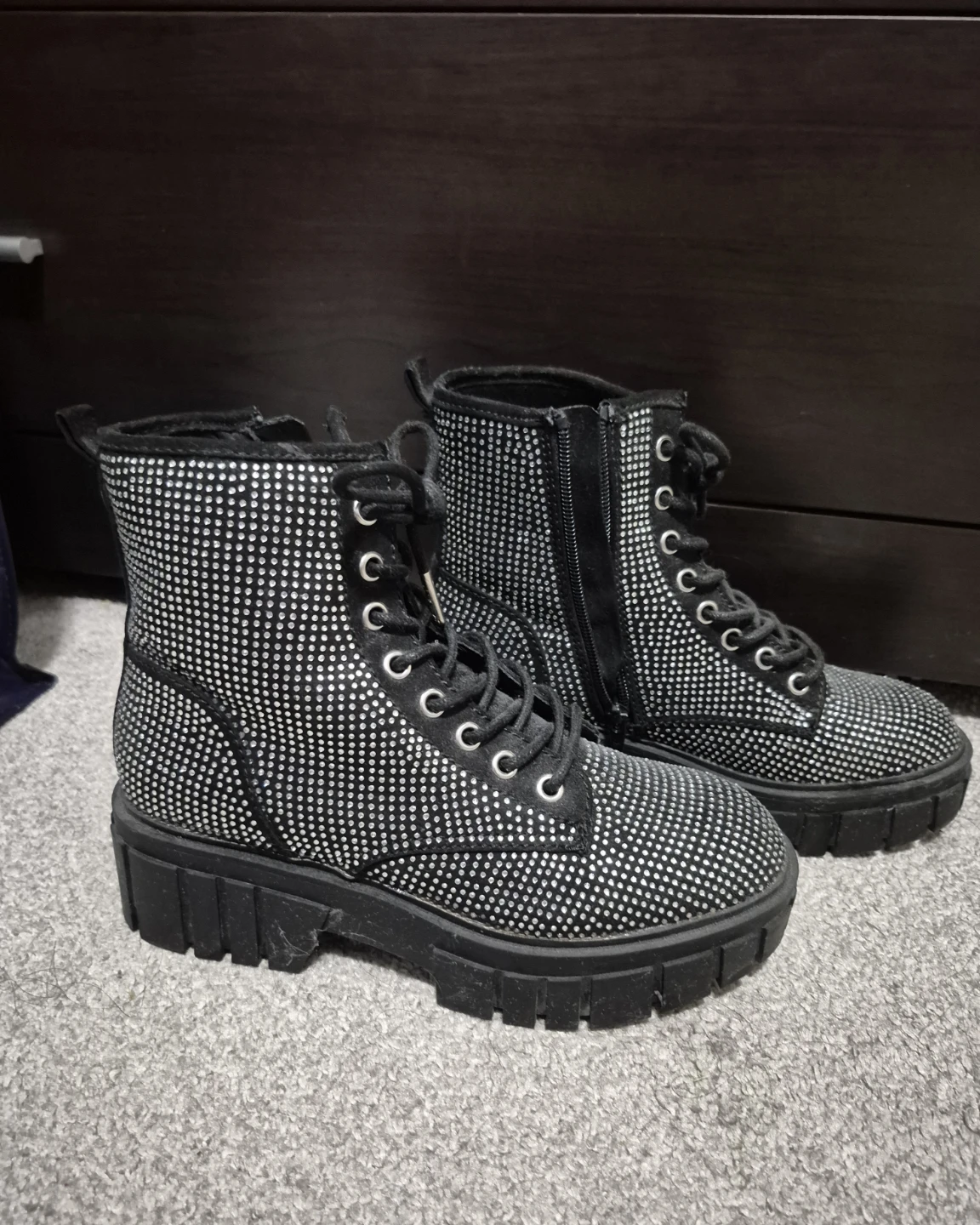 Madden NYC Bedazzled Boots size 7