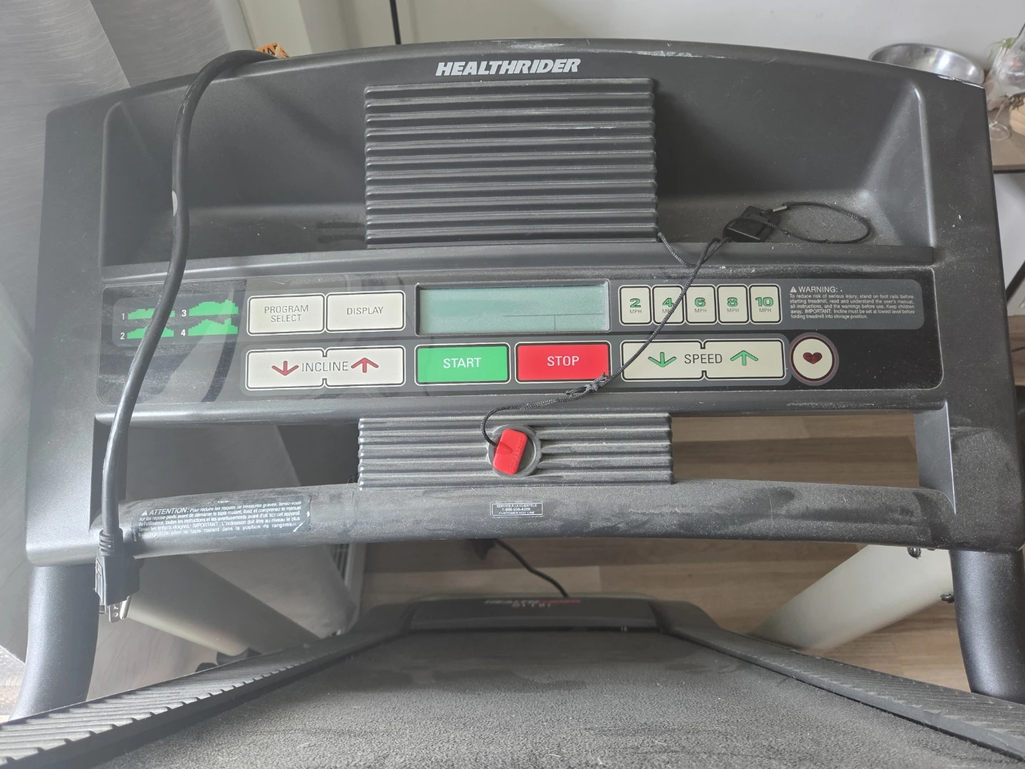 HEALTHRDER H110i Treadmill - photo 2