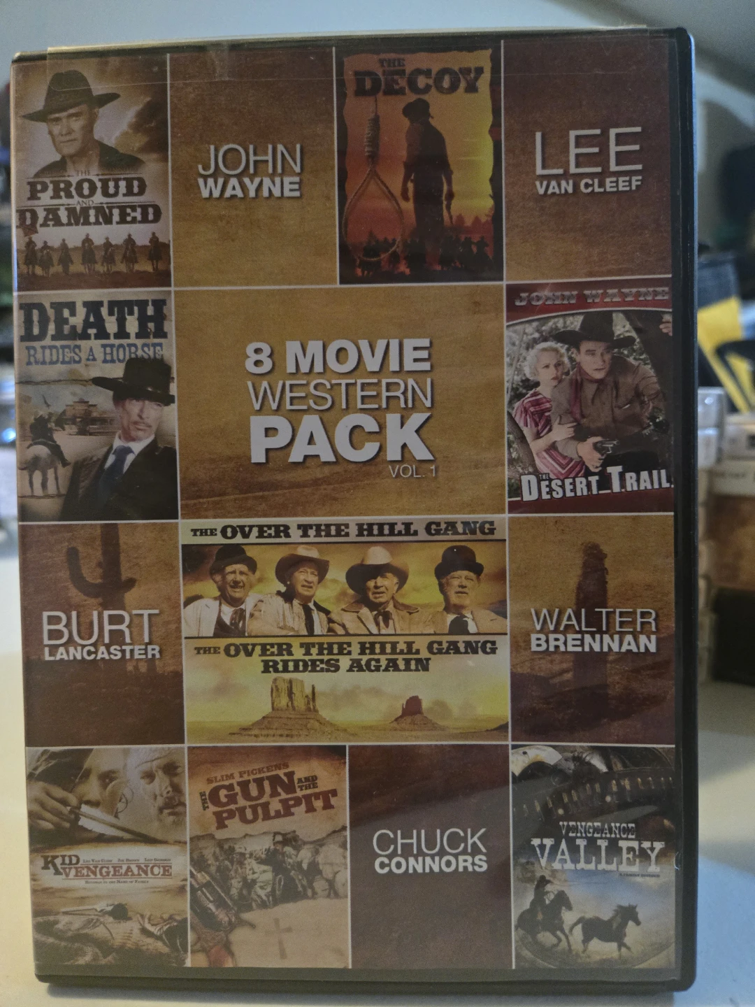 8 Movie Western Pack Vol. 1 DVD Collection