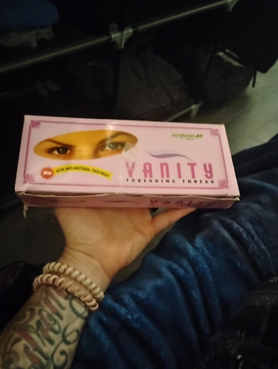 Vanity Threading Thread with Anti-Bacterial Treatment