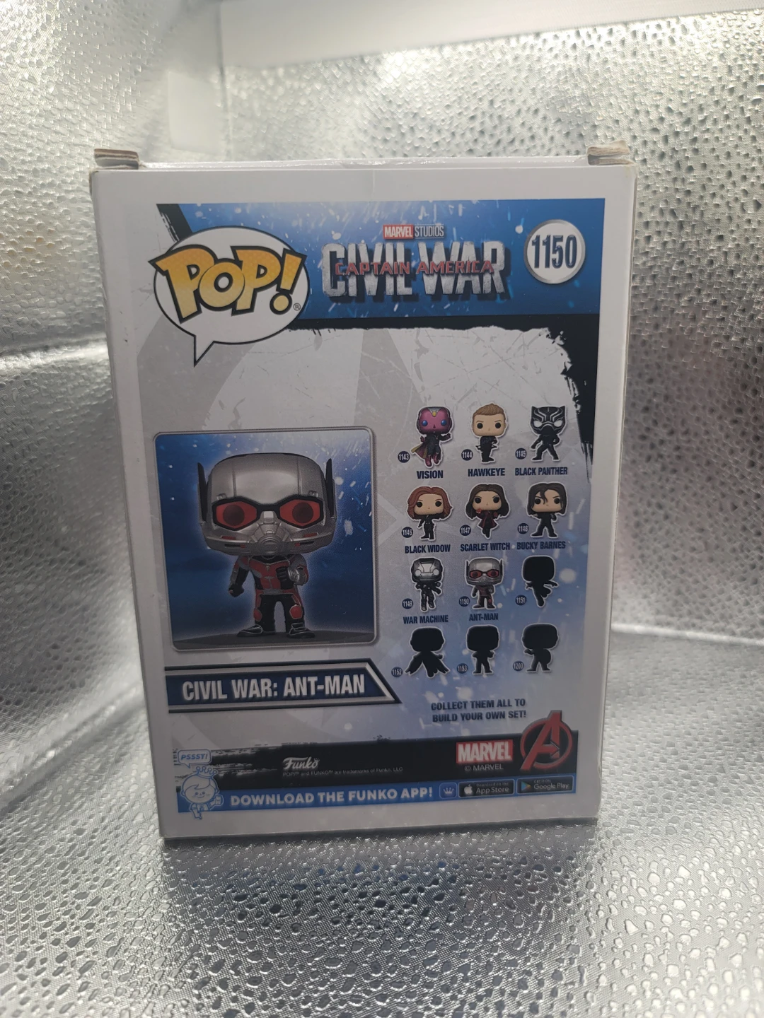 Funko Pop Marvel Civil War Ant-Man 1150 - photo 3