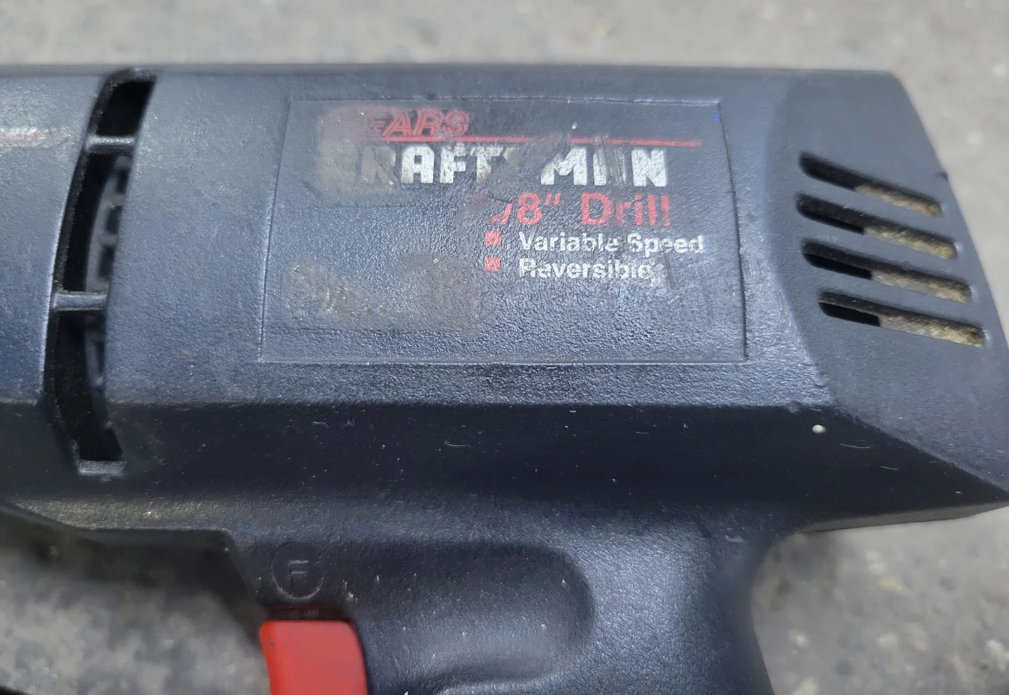 Craftsman 3/8" Variable Speed Drill - photo 2