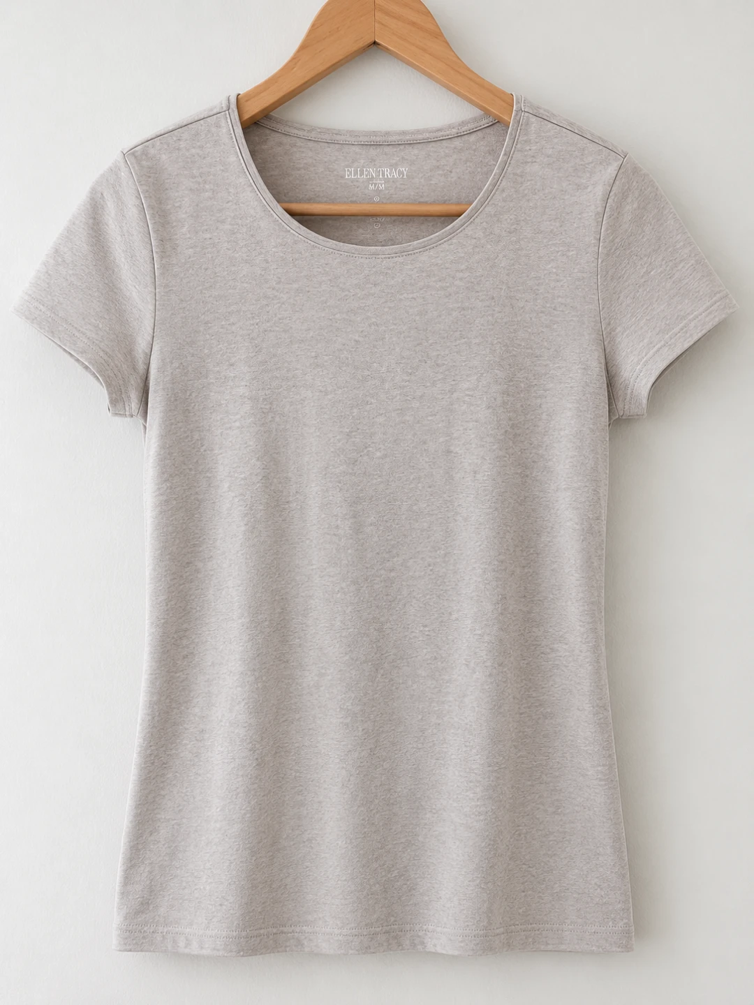 Ellen Tracy T-Shirt - Light Grey