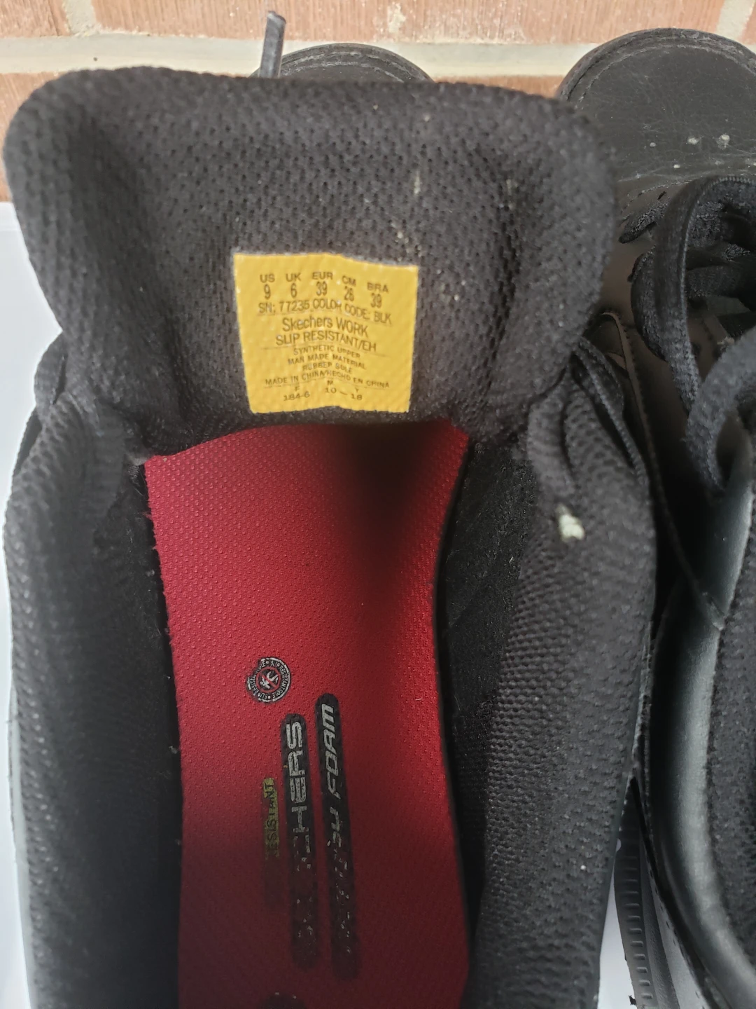 Skechers Work Slip Resistant Shoes.wrong size for me. - photo 3