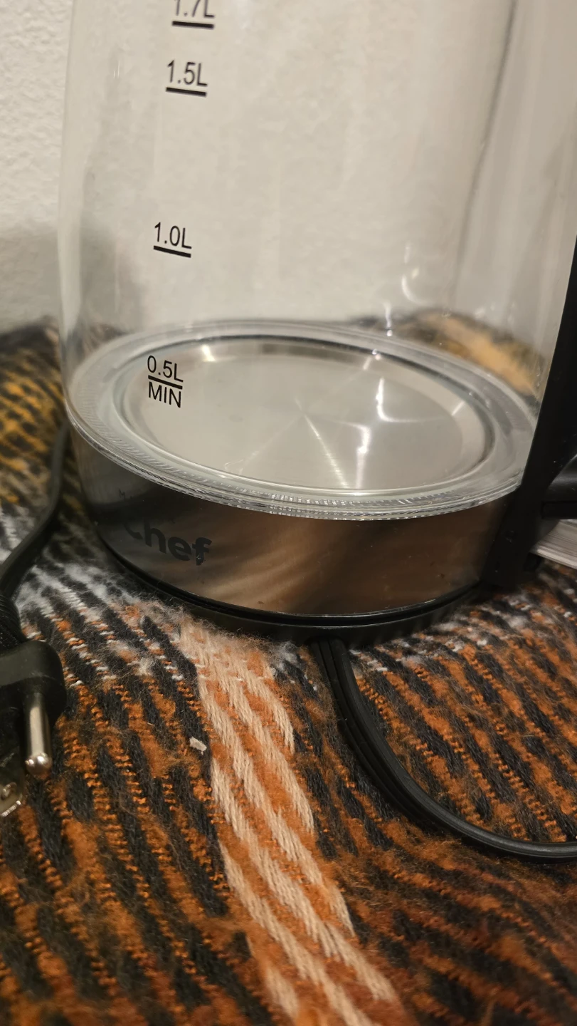 Chef Electric Glass Kettle 1.7L - photo 4