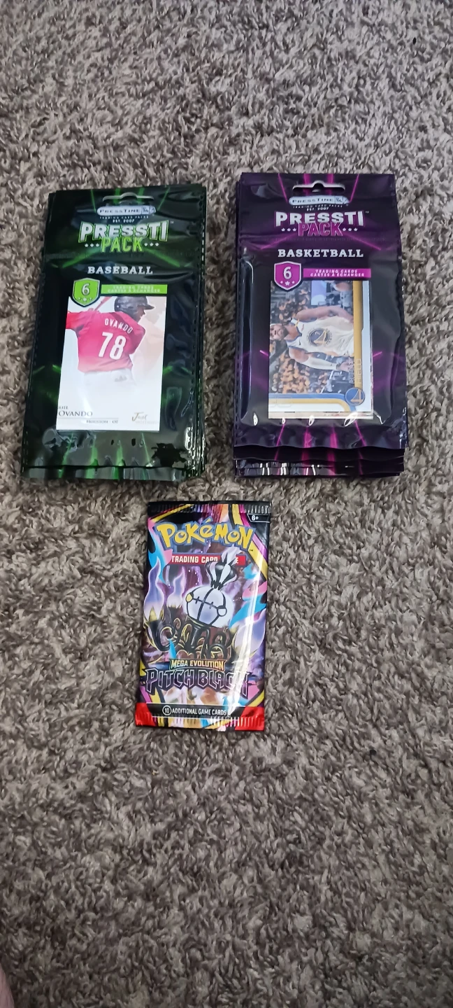 For sale a bunch of unopened sports card mystery packs