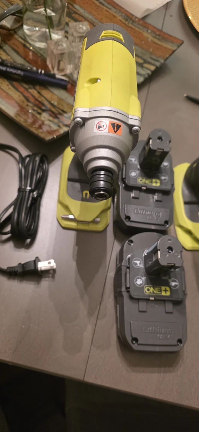 Ryobi 18V ONE+ Cordless Drill and Impact Driver Combo Kit - photo 2