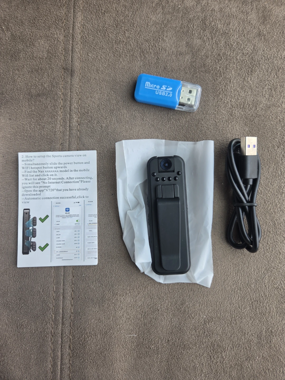 HD Camera Clip-on Device - photo 2