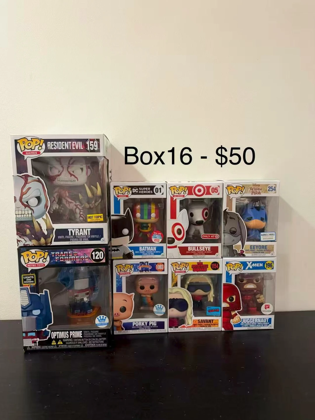 Funko Pop! Vinyl Figures - Assorted Characters