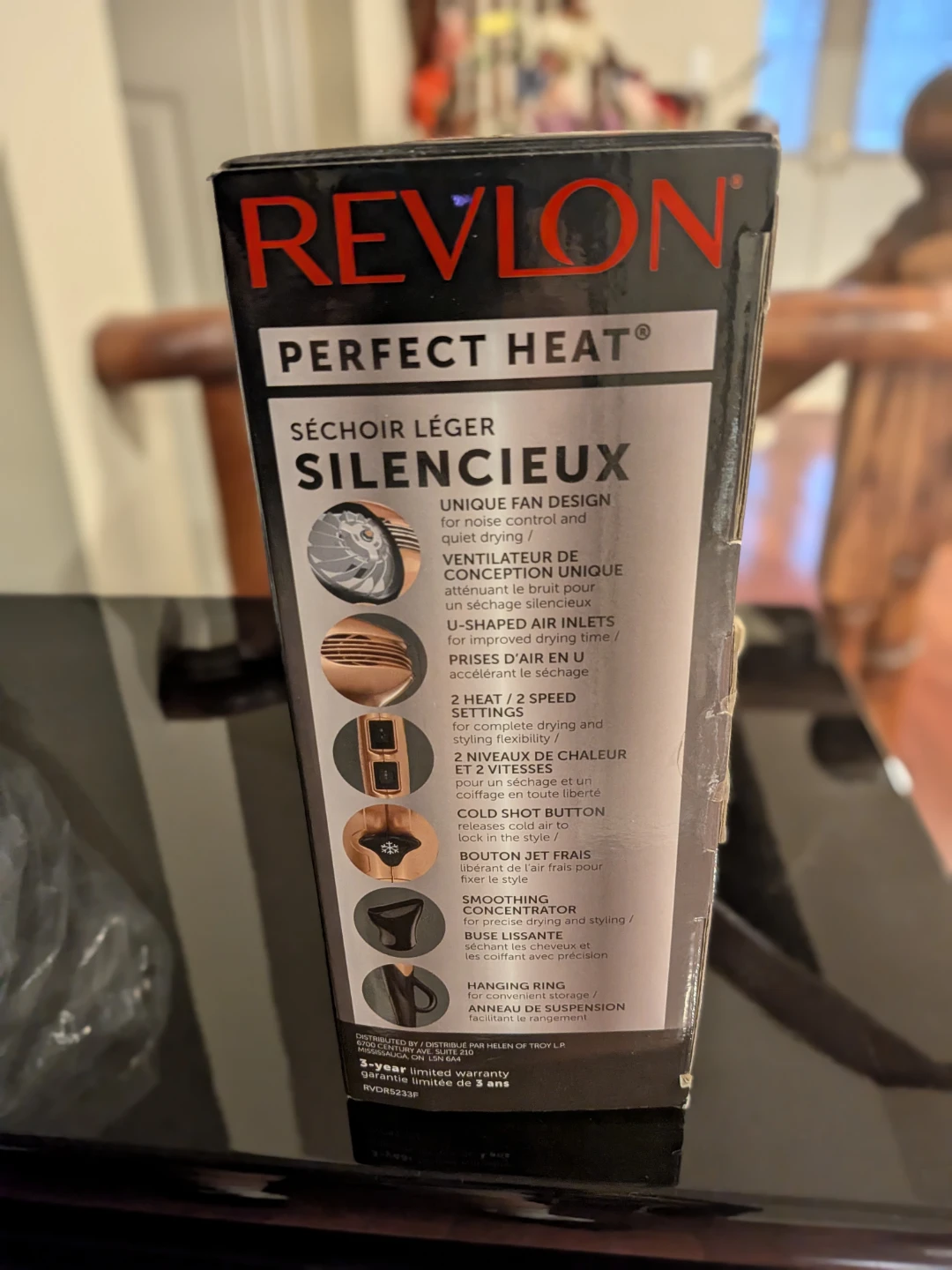 Revlon Perfect Heat Quiet Light Styler Hair Dryer - photo 2