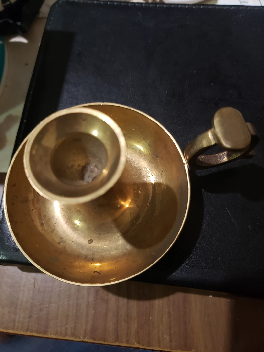 Brass Candlestick Holder - photo 3