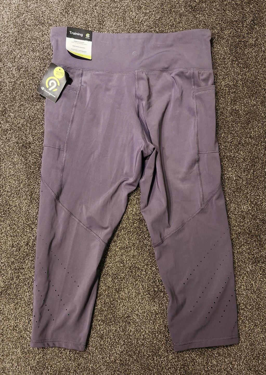 Champion Women's Training Capris Purple