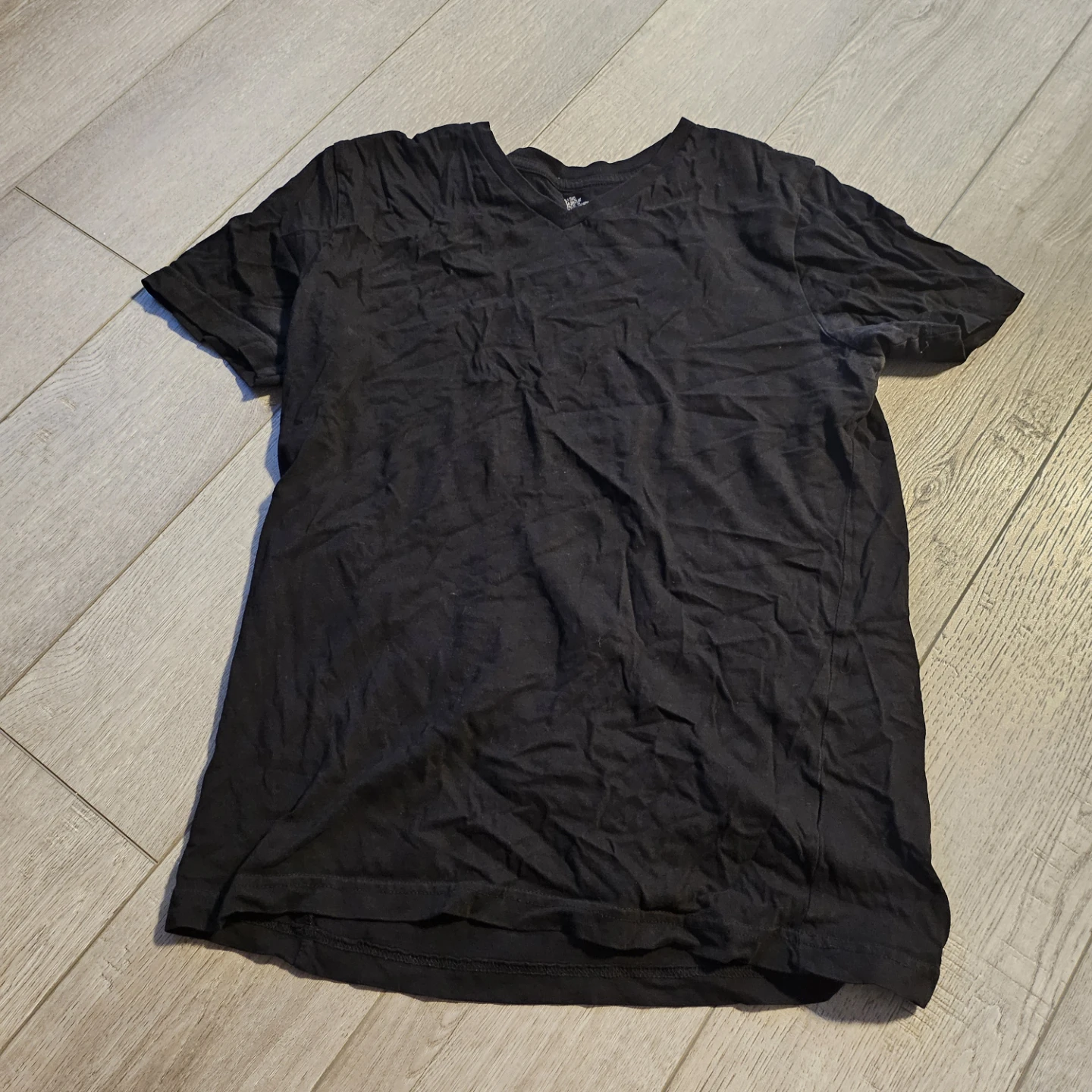 Black V-Neck T-Shirt