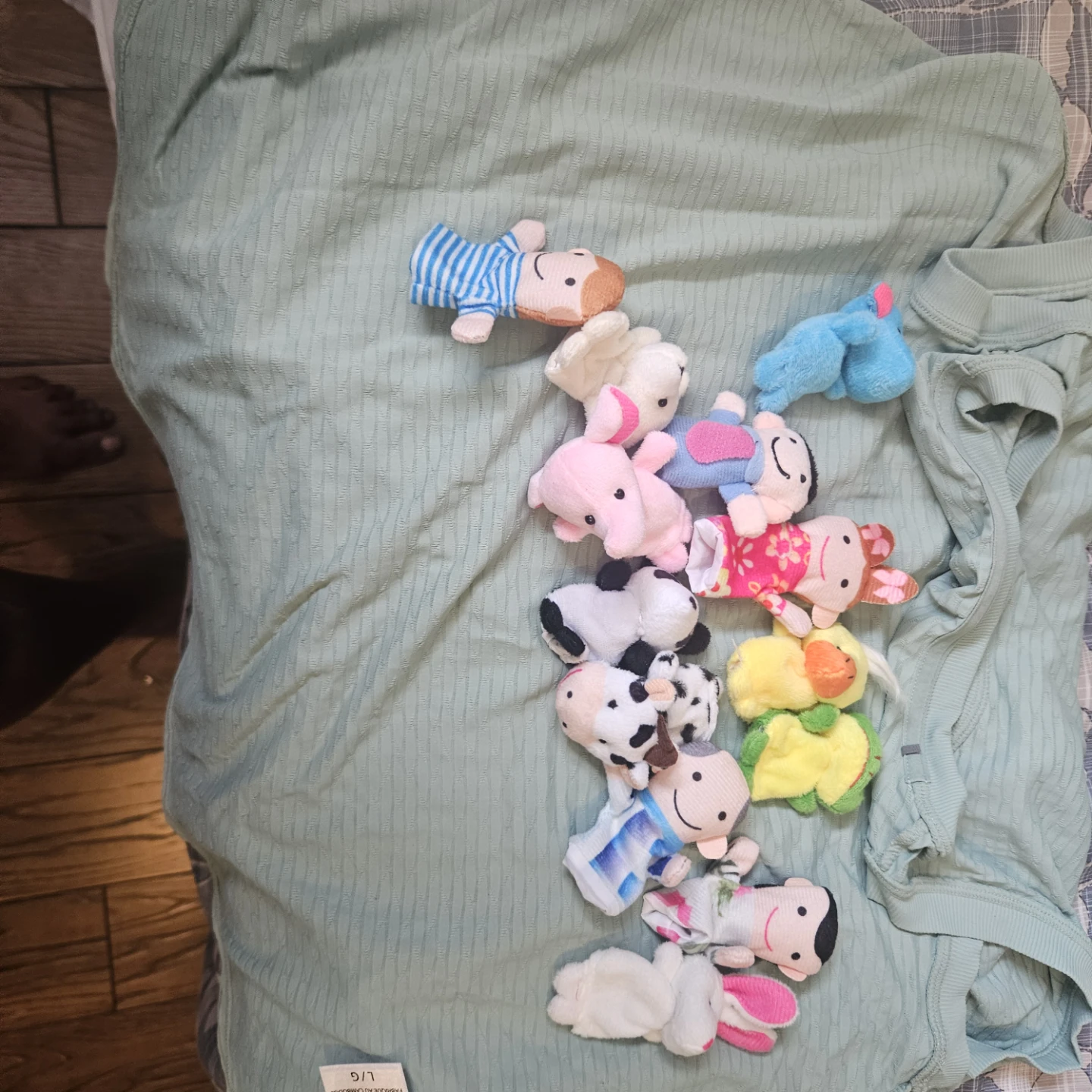 Set of 10 Assorted Finger Puppets