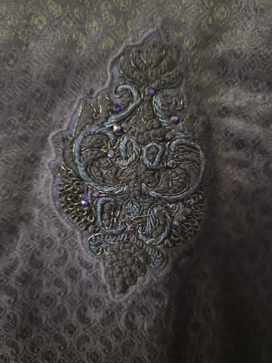 Manyavar Men's Blue light Sherwani Size M - photo 2