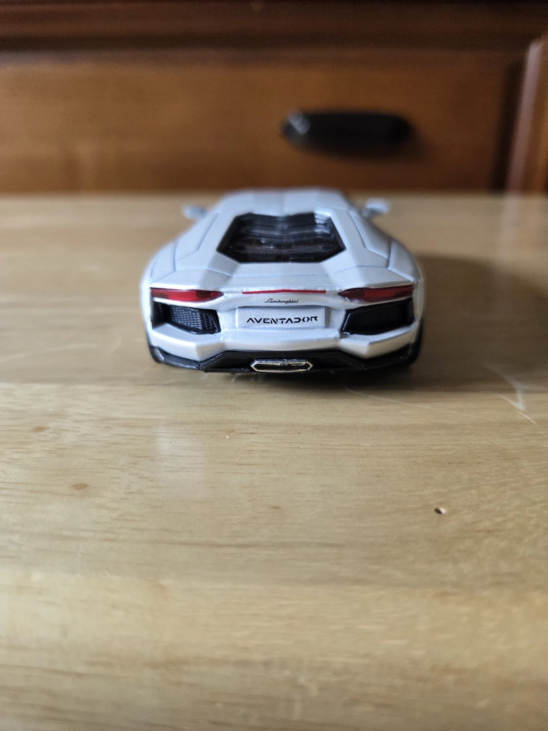 White Lamborghini Aventador Scale 1/38 Toy Car - photo 3