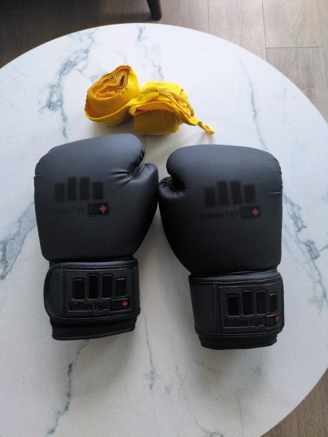 Northern Fight Co. Boxing Gloves and Wraps