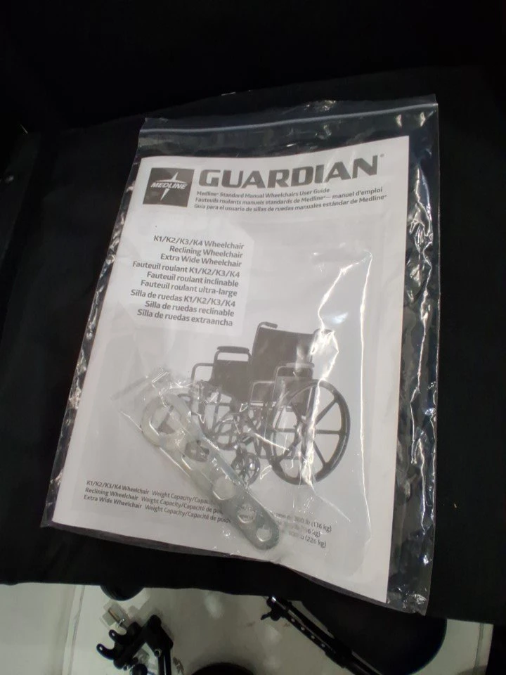 NEW- Medline Guardian Wheelchair- 16 inch seat - photo 4