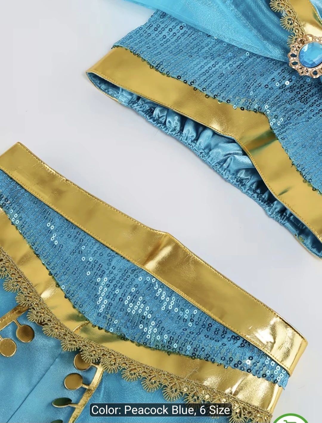 Halloween kids costume, Princess (Jasmine) - photo 4