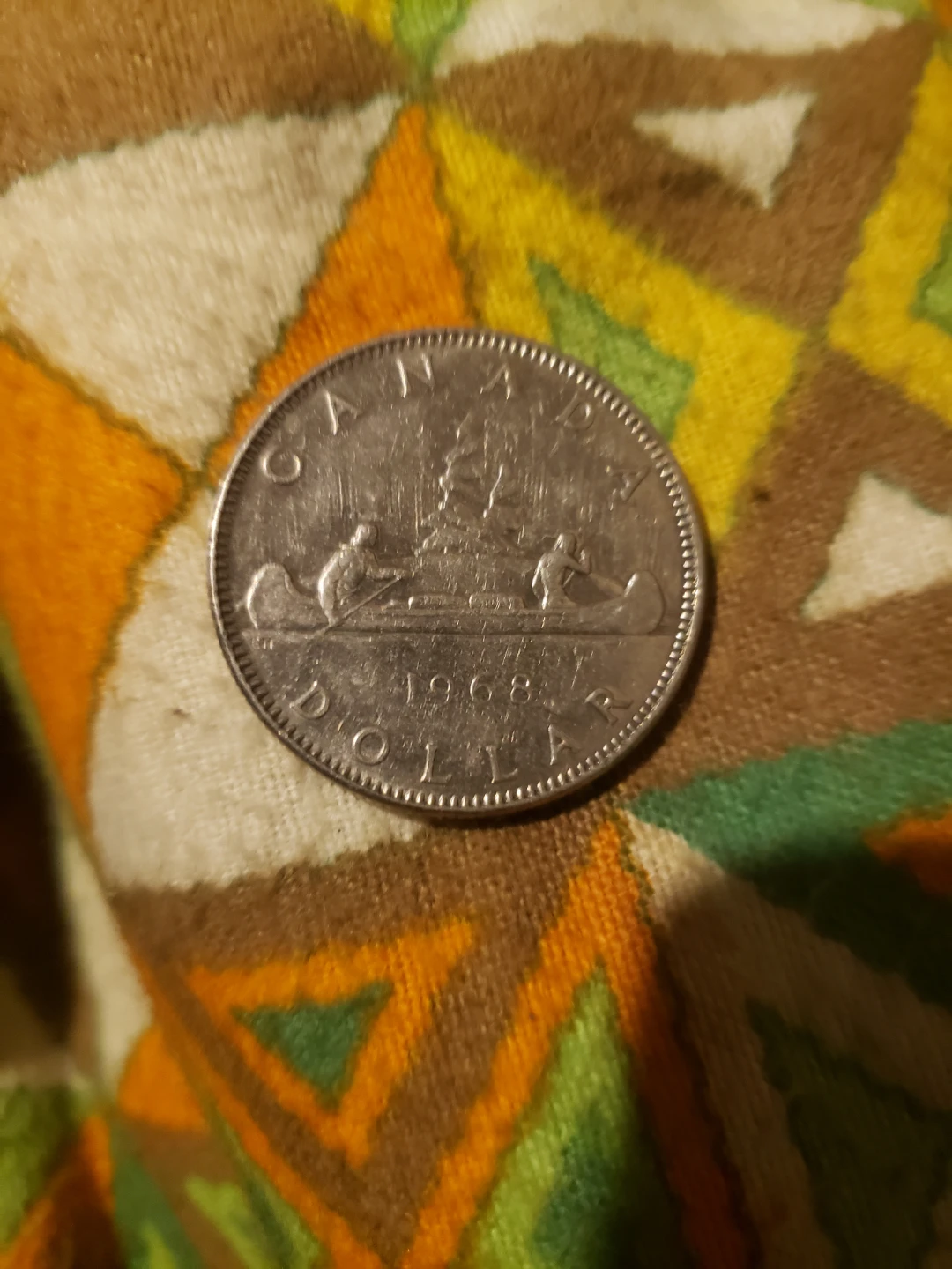 1967 Canadian Silver Dollar Coin