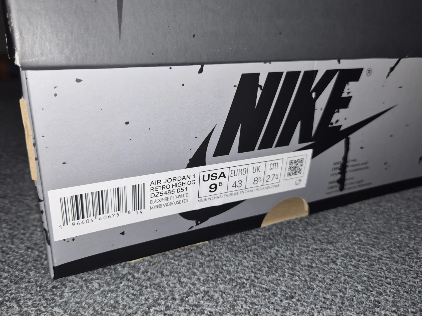 Nike Air Jordan 1 Retro High OG Sneakers - photo 2