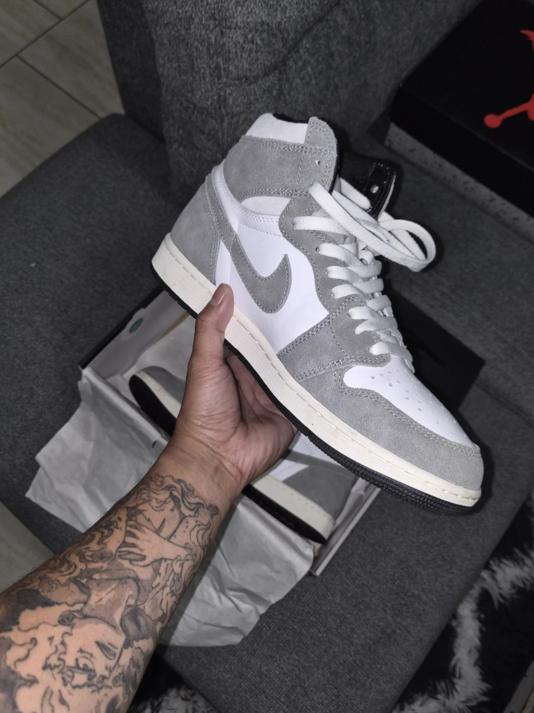 Nike Air Jordan 1 Retro High OG Sneakers - photo 5