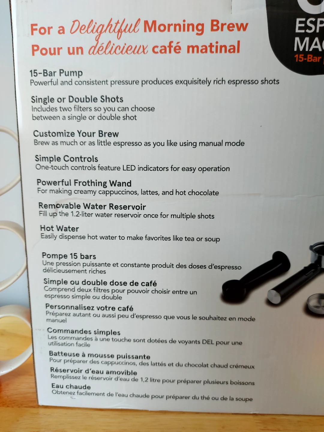 New Gourmia Espresso, Americano, Latte, and Cappacino maker - photo 5