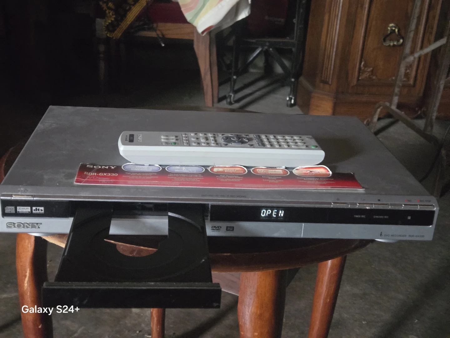Sony RDR-GX330 DVD Recorder