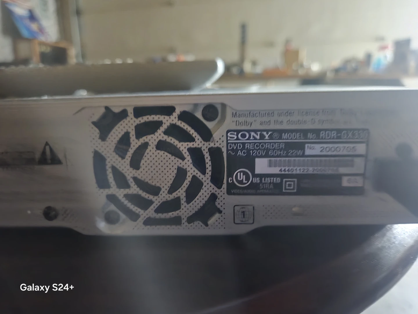 Sony RDR-GX330 DVD Recorder - photo 5