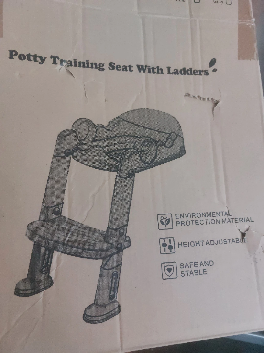 Potty Training Seat With Ladders