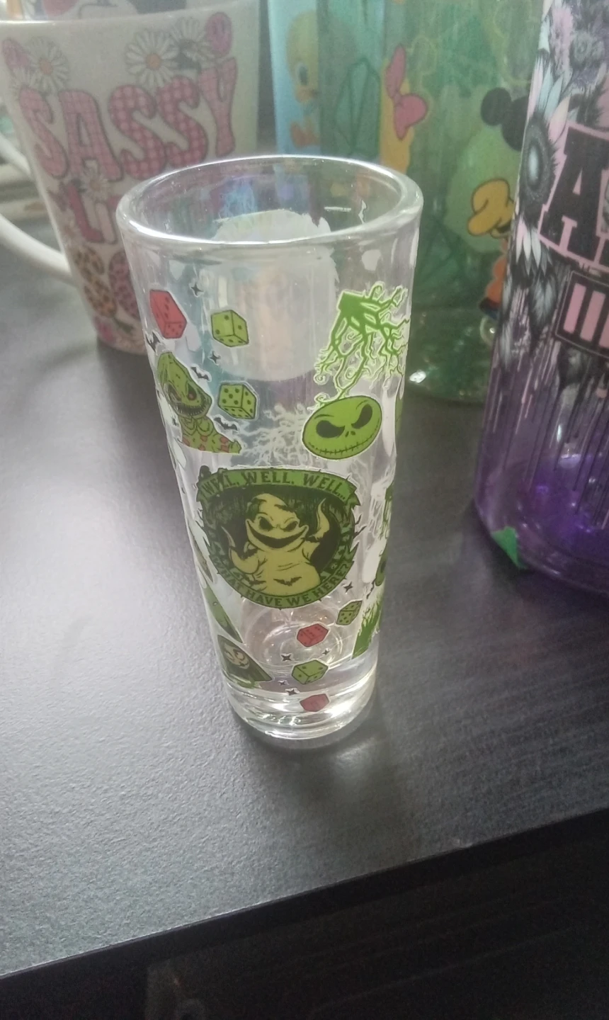 The Nightmare Before Christmas Oogie Boogie Shot Glass