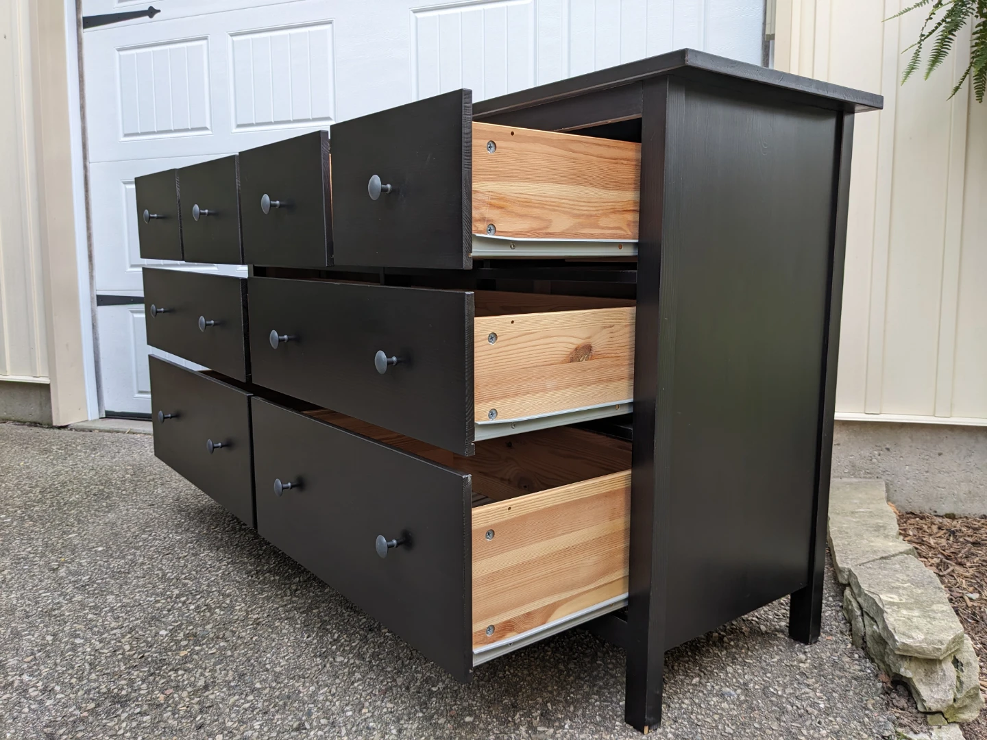 Ikea HEMNES 8 Drawer Dresser in Solid Pine - photo 5