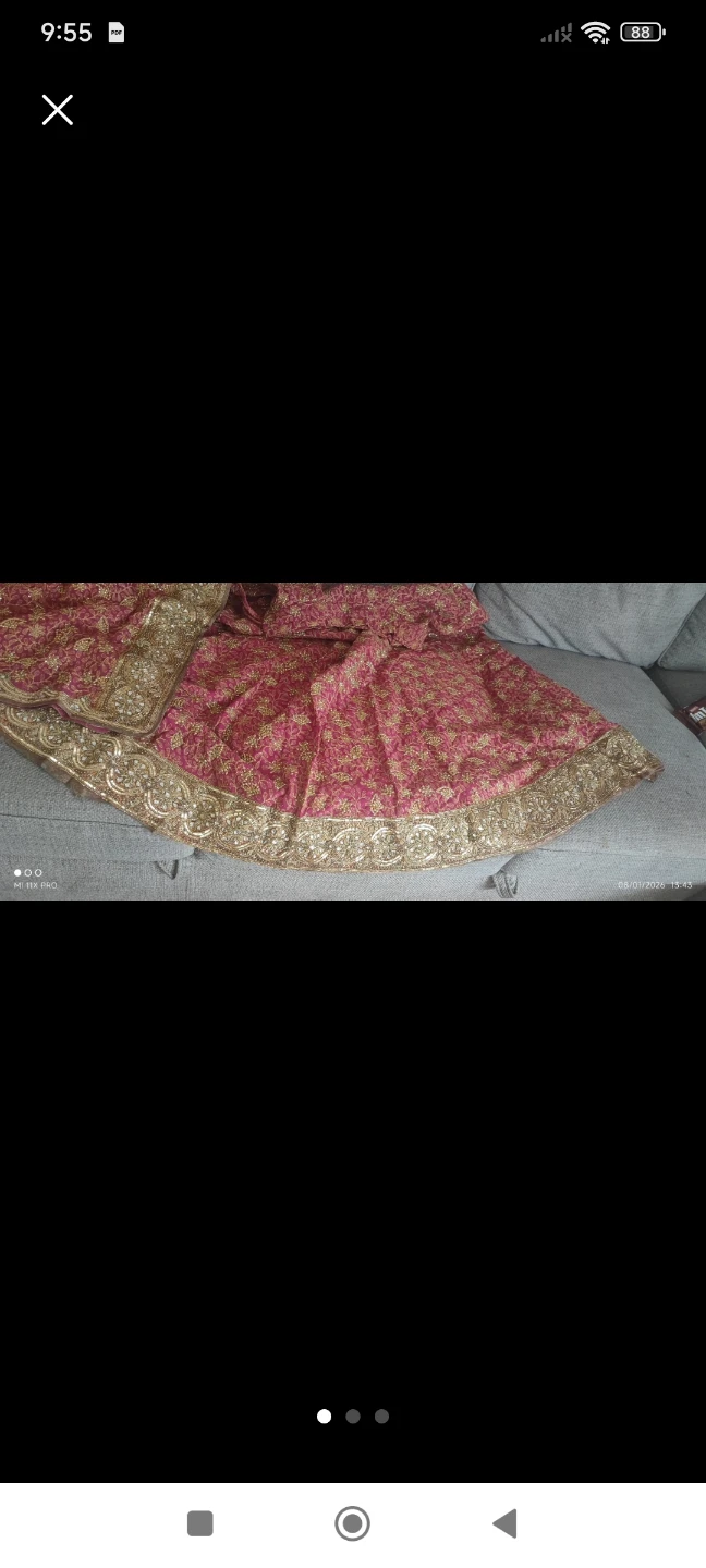 Women's Embroidered lengha