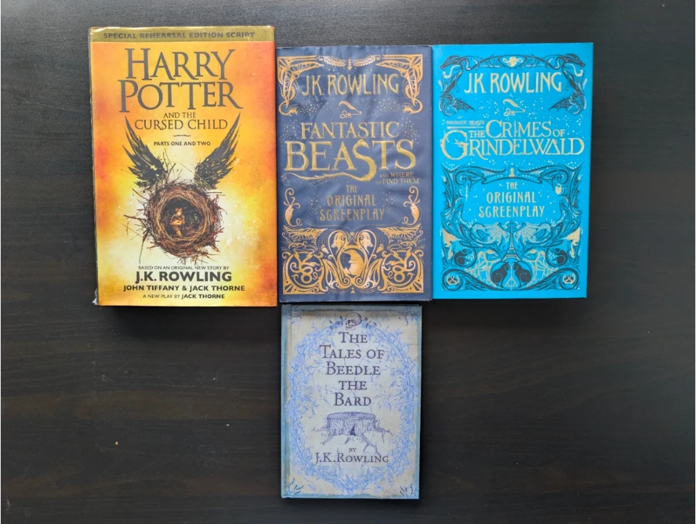 Harry Potter Screenplays & Tales of Beedle the Bard Books