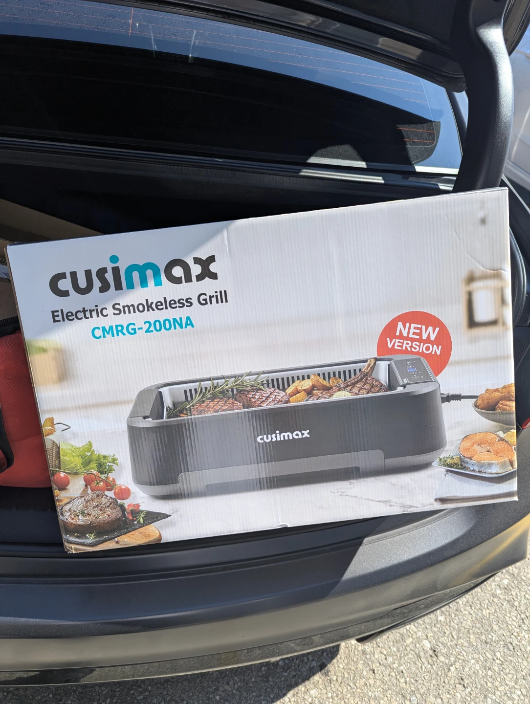 Cusimax Electric Smokeless Grill CMRG-200NA