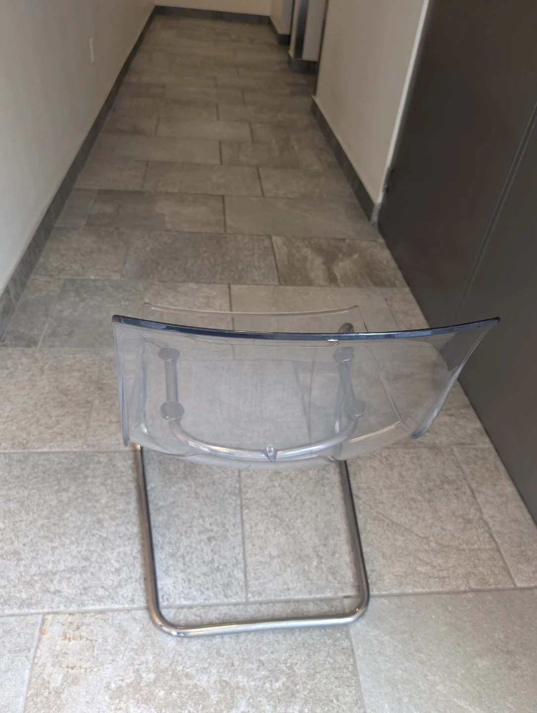 Ikea Clear Acrylic Ghost Chair - photo 2