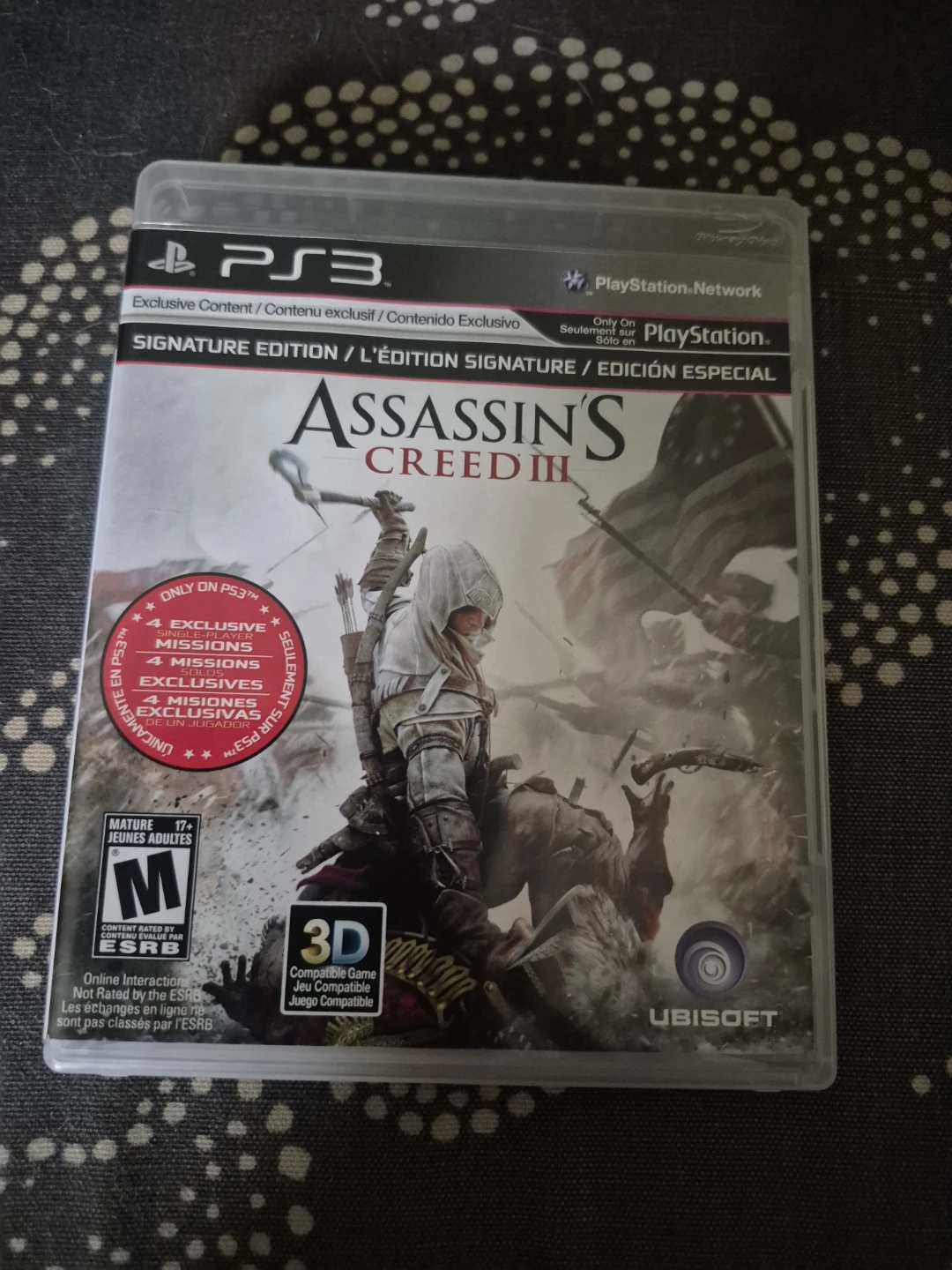 Assassin's Creed III PS3 Signature Edition