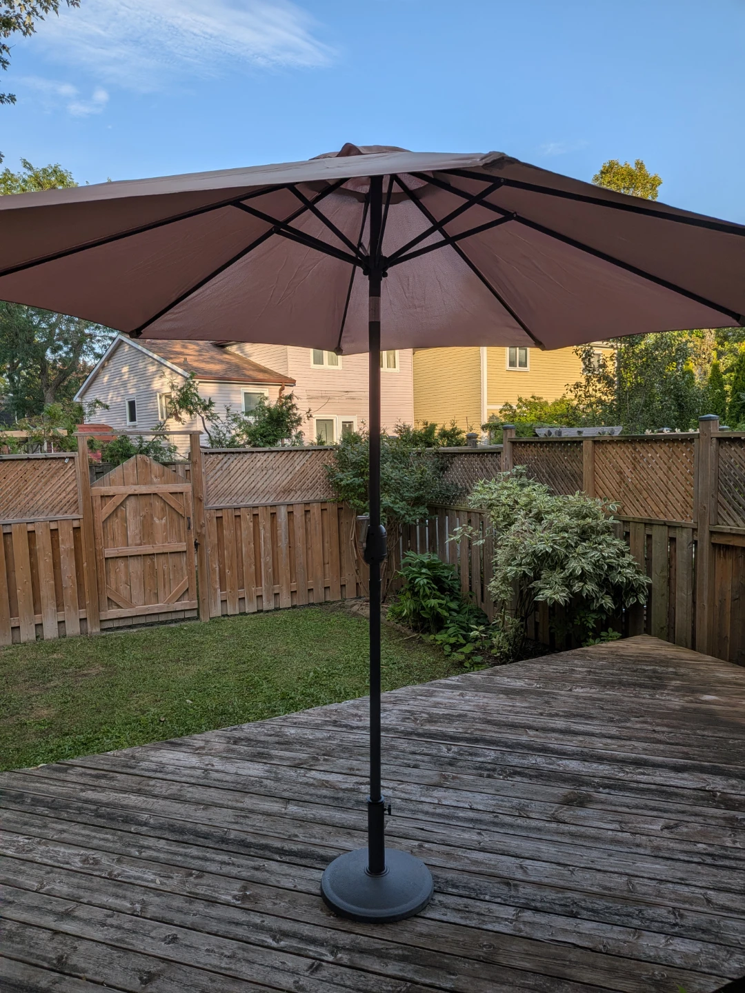 Patio umbrella
