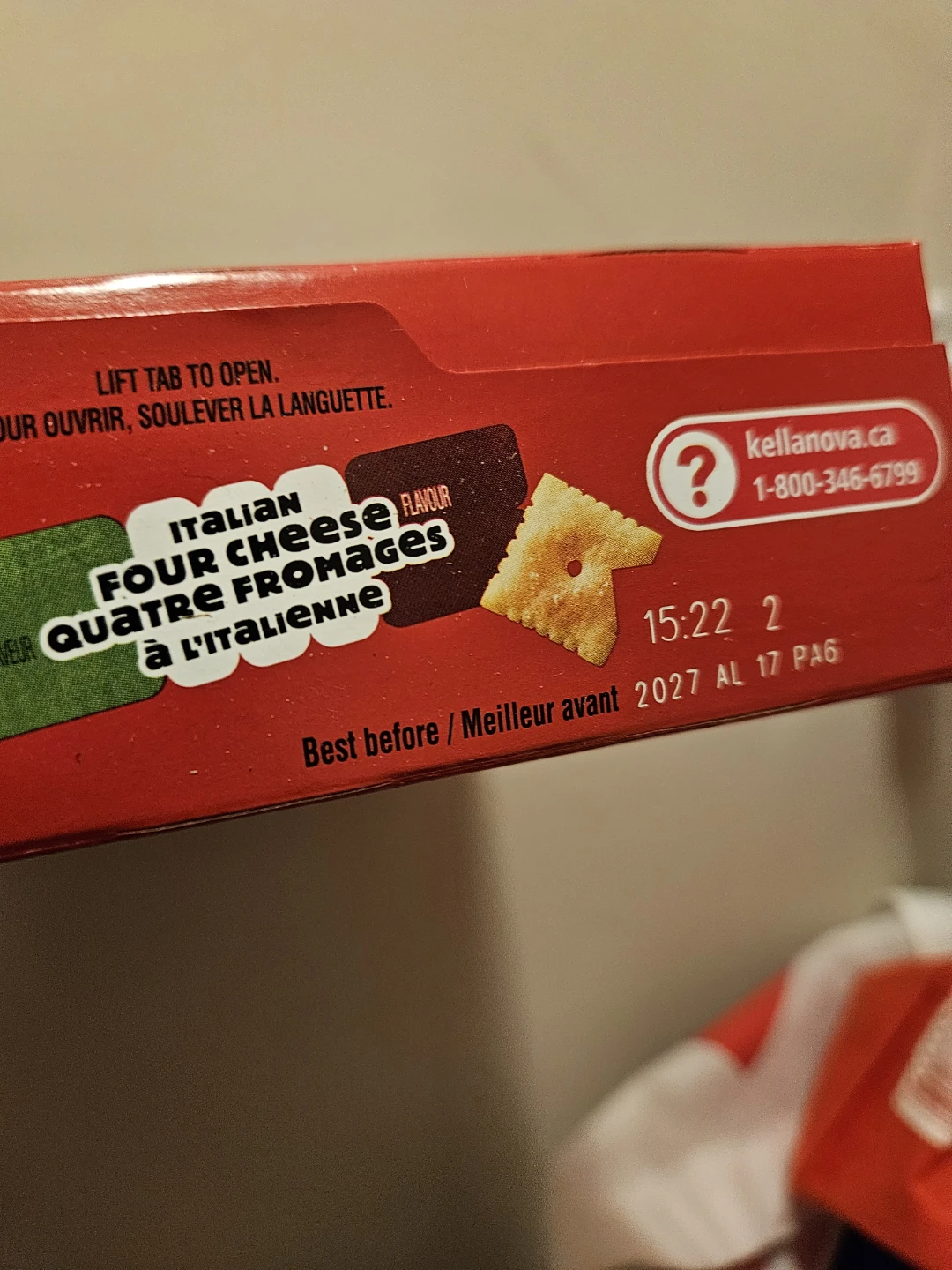 Cheez-It Italian Four Cheese Crackers 200g - photo 2
