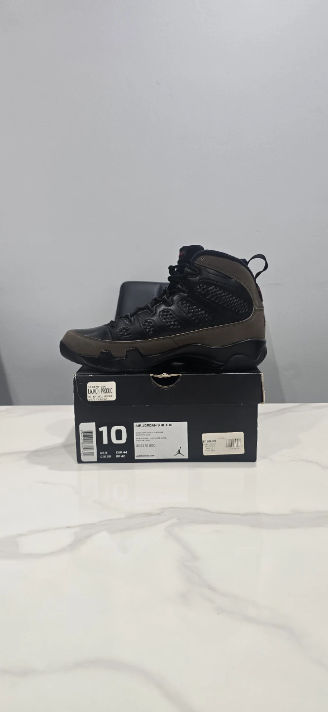 Air Jordan 9 Olive size 10 - photo 3