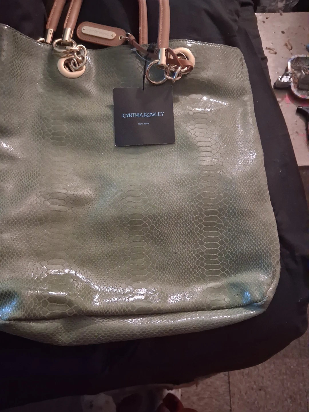 Cynthia Rowley purse and woman's armitron watch